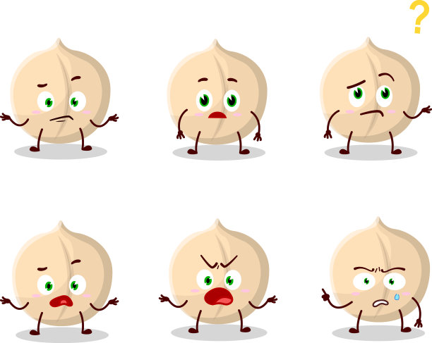 澳洲坚果的卡通人物图片下载