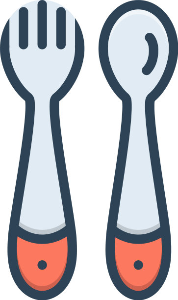 培训勺子叉子图片下载