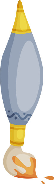 油漆刷作为学校和办公用品图片下载