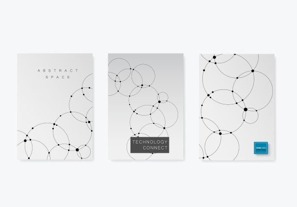 抽象覆盖背景与圆和点图片下载