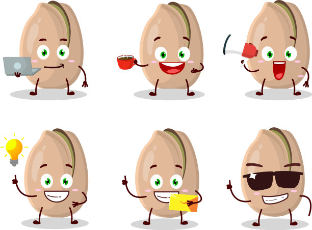 开心果卡通人物有各种类型图片下载