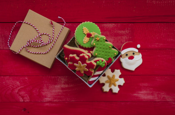 圣诞礼物盒图片下载