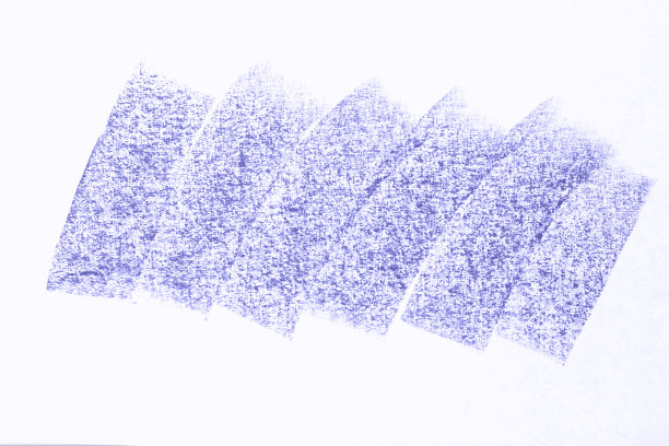 紫罗兰蜡画孤立的白色背景。图片下载