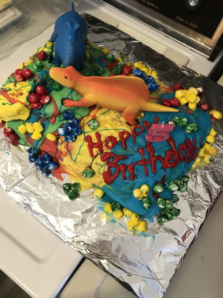 生日快乐恐龙图片下载