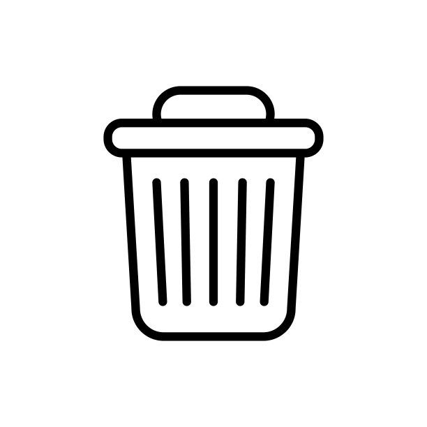 删除垃圾箱图标图片下载