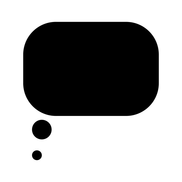 语音聊天框图标。黑色的标志。应用程序的元素。对话的象征。通信的概念。矢量插图。股票的形象。图片下载