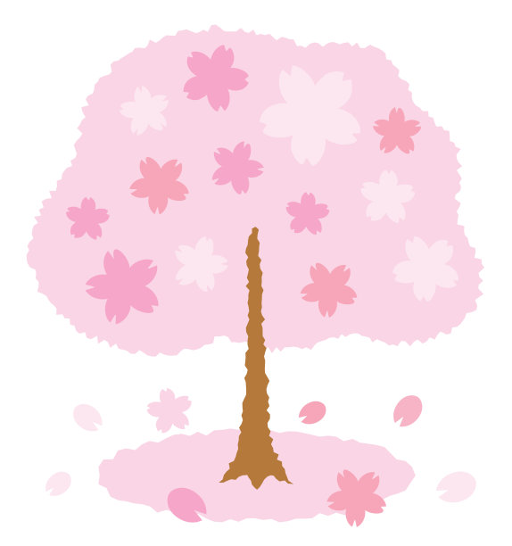 樱桃树的图标插图。图片下载