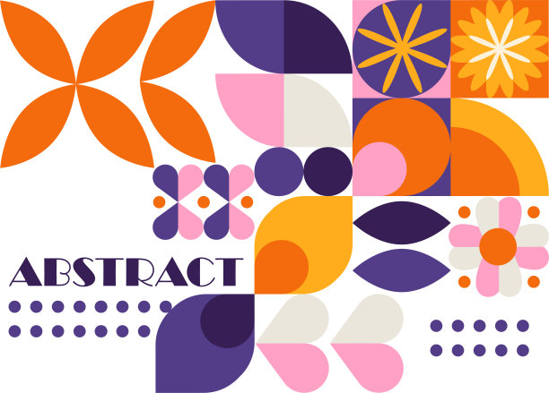 抽象的几何背景图片下载