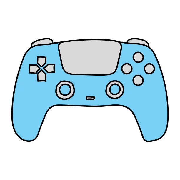 手绘矢量手柄在涂鸦风格，孤立在白色背景。图片下载