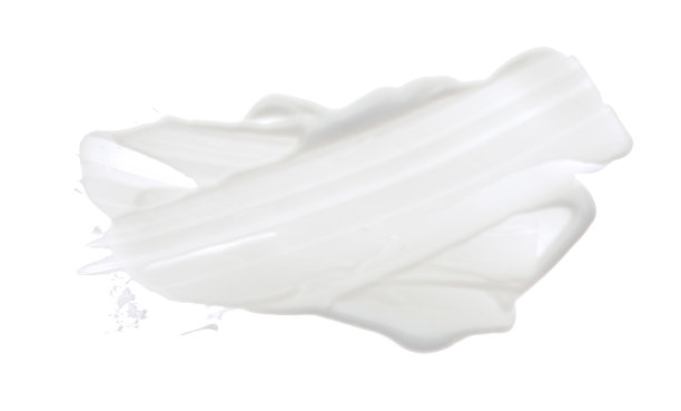 抽象丙烯酸白色涂刷笔画。孤立在白色背景。图片下载