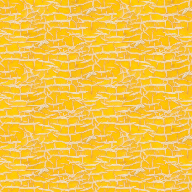 黄色甜瓜模式。Tileable无缝纹理图片下载