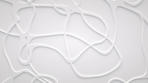 光滑的分形噪声条纹波的表面。明亮,乳白色的背景。图片下载