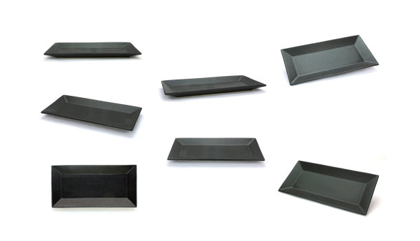 收集黑色板上的白色背景图片下载