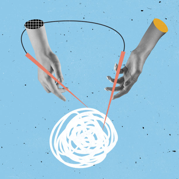 手美学的光背景，艺术品。人际关系、社区、团聚、象征主义和超现实主义的概念。图片下载