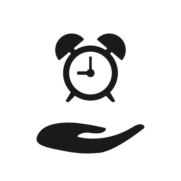 闹钟图标孤立的白色背景。网页设计。插图。图片下载