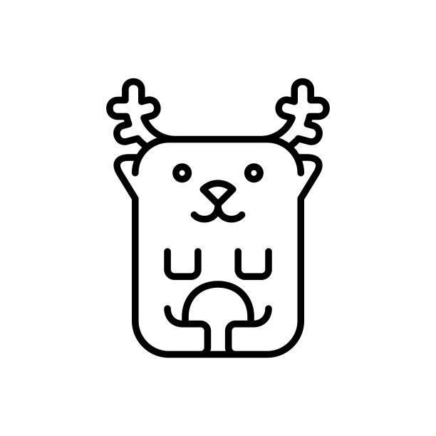 鹿图标图片下载