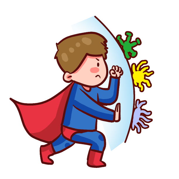 增强免疫力打到病毒图片下载