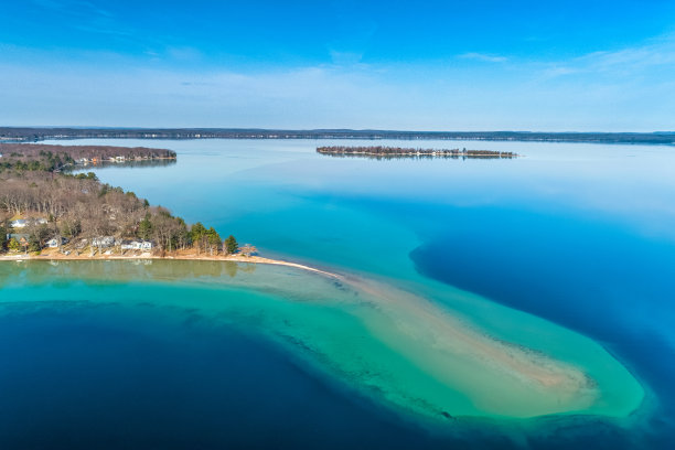 底特律角复活节早晨平静图片下载