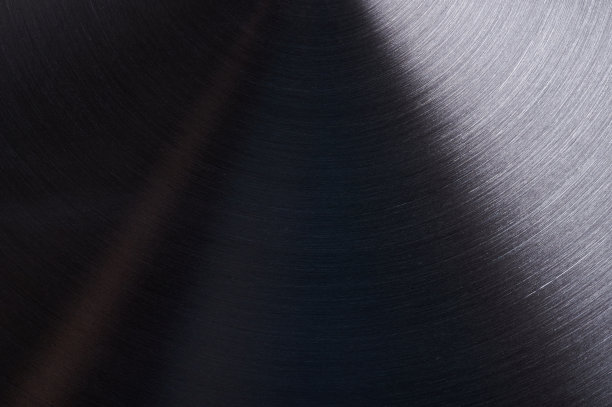 灰色渐变金属拉丝表面图片下载