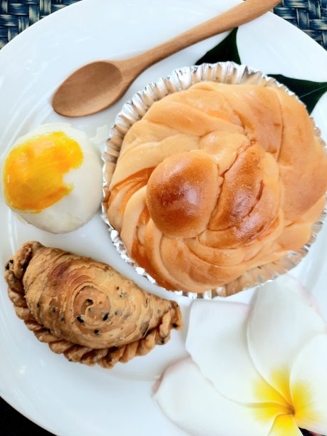 什锦面包点心盘。图片下载