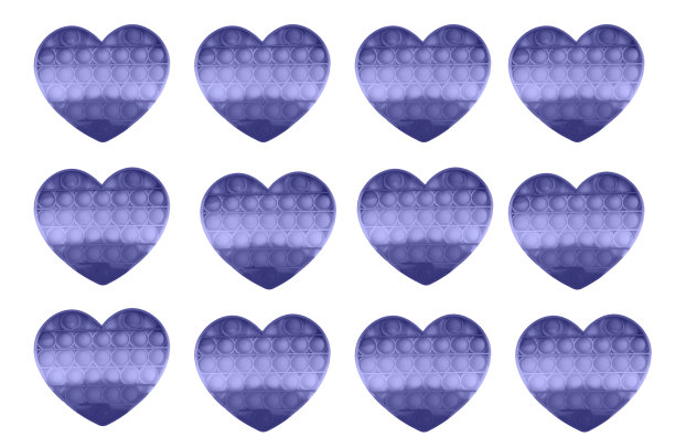 Pop it玩具孤立，教育创意儿童玩具，烦躁感游戏在2022年非常接近色彩图片下载