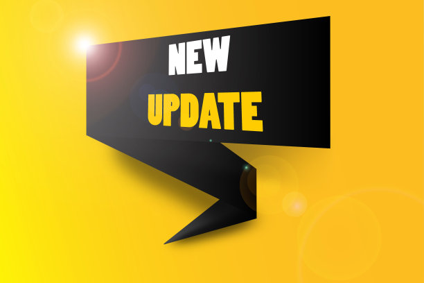 新的更新文本的语音气泡的概念图片下载