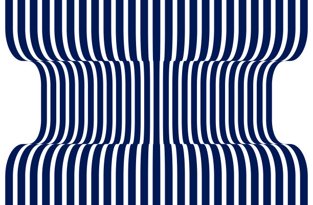 几何背景与最小的平行3D线矢量抽象插图，空间设计酷元素，时髦风格的布局广告海报横幅和封面。图片下载