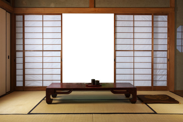 空的日本老房子在东京城市图片下载
