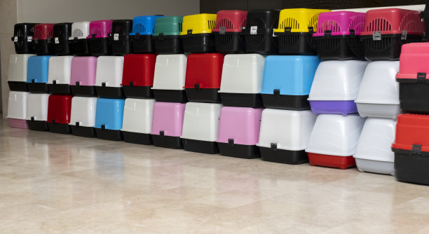 宠物笼和猫砂图片下载