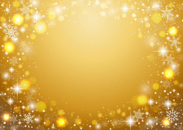 圣诞树照明背景框图片下载