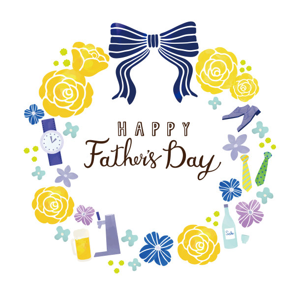 水彩触摸花环和礼品图片下载