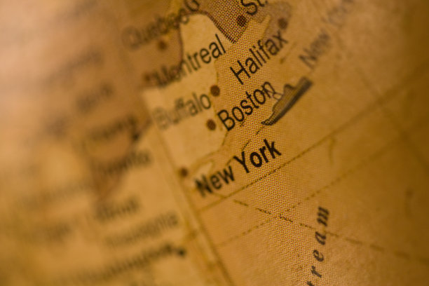 选择性聚焦球，波士顿，纽约，东北，特写，全帧图片下载