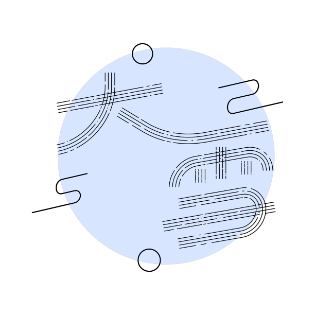 大雪二十四节气线条简约艺术字图片下载