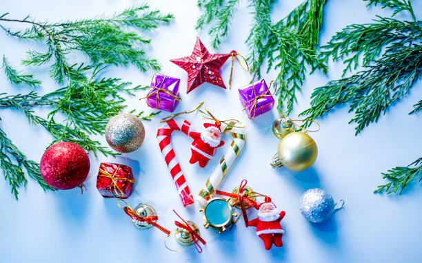 圣诞节的氛围。图片下载