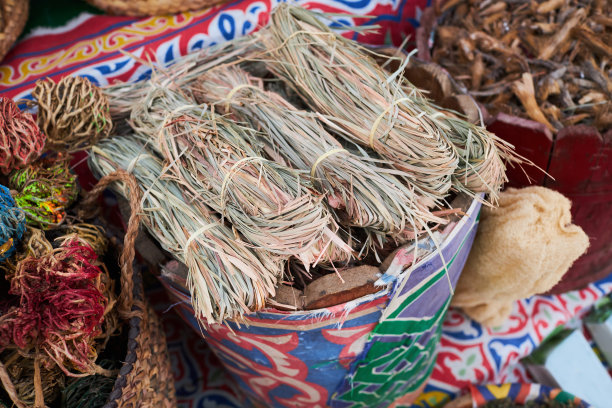 柠檬草茶(Cymbopogon cit100, Capim Limao, saints)。图片下载