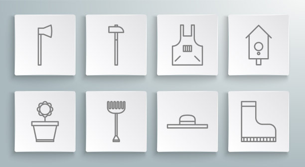 设线花在花盆锤花园耙图片下载