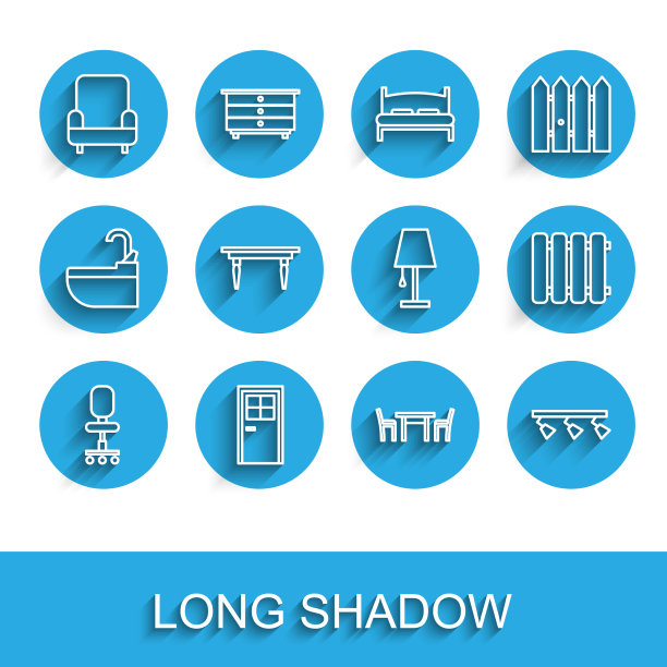 设线办公椅，闭门扶手椅图片下载