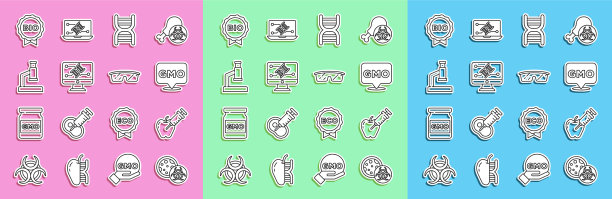 Set line转基因苹果DNA图片下载