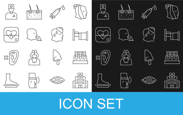 设置线医疗医院大楼试管用图片下载