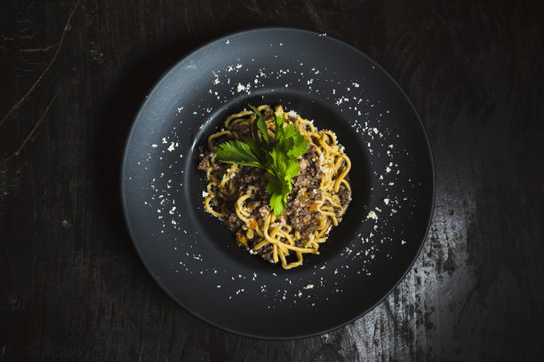 鹿肉酱意大利面图片下载