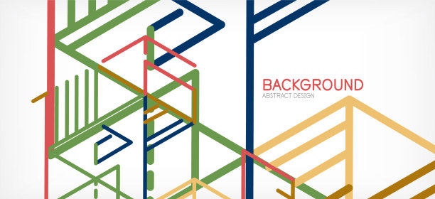 抽象底色线条上的白色图片下载