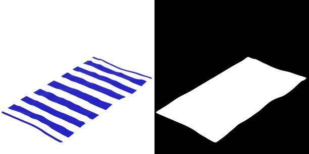 沙滩毛巾图片下载