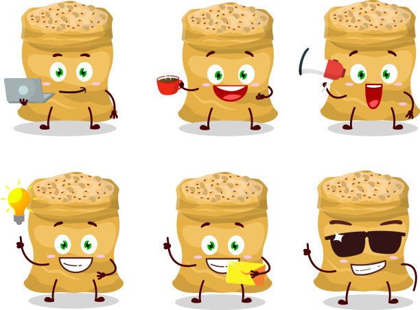 豆豆卡通人物有各种类型图片下载