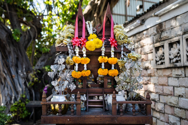 泰国曼谷的鬼屋图片下载