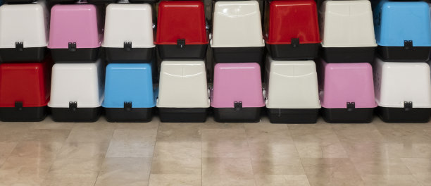 宠物笼和猫砂图片下载