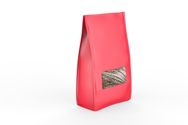 现实的咖啡袋模型图片下载