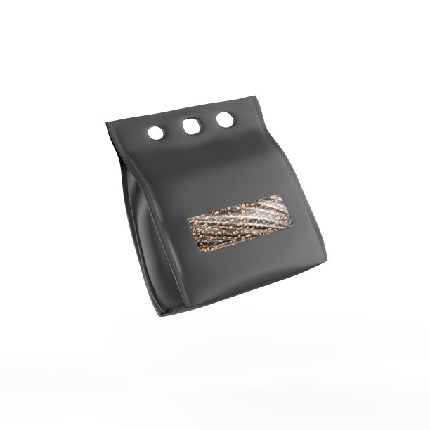 现实的咖啡袋模型图片下载