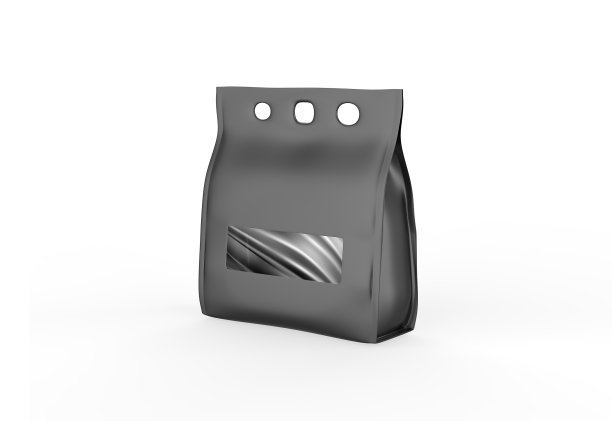 现实的咖啡袋模型图片下载