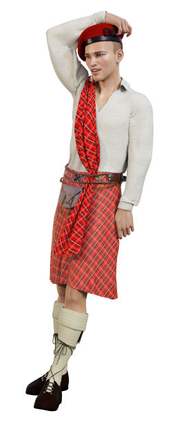 白色的3D渲染高地图片下载