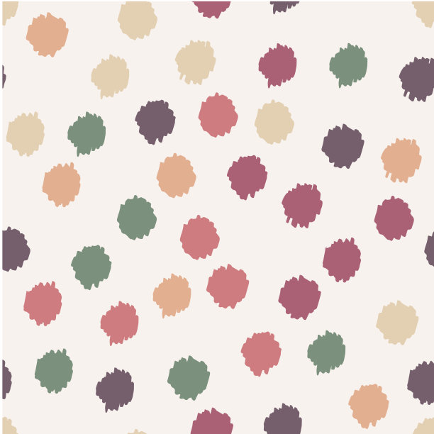 多色圆点抽象无缝图案，浅灰色背景。向量设计纺织品，背景，衣服，包装纸，织物和壁纸。时尚插画无缝图案。图片下载